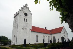 Gladsax kyrka i Simrishamns pastorat